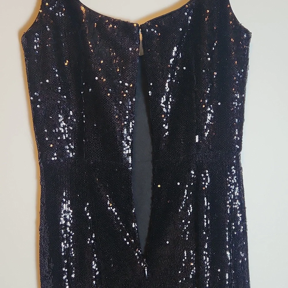 Dress the population sweetheart sequin midi dress - Picture 10 of 12